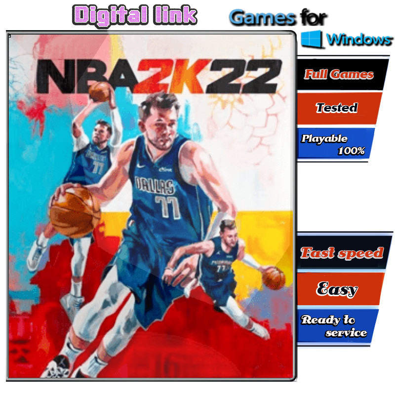 NBA 2K22 เกม PC Game คอมพิวเตอร์ USB เสียบเล่นได้เลย