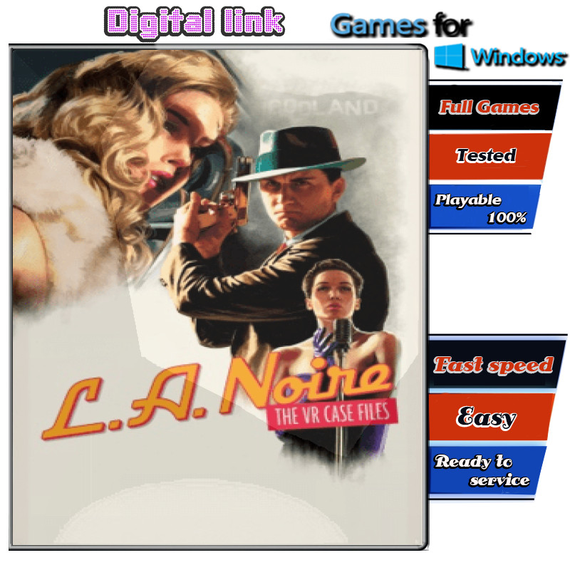 LA Noire The VR Case Files เกม PC Game คอมพิวเตอร์ USB เสียบเล่นได้เลย