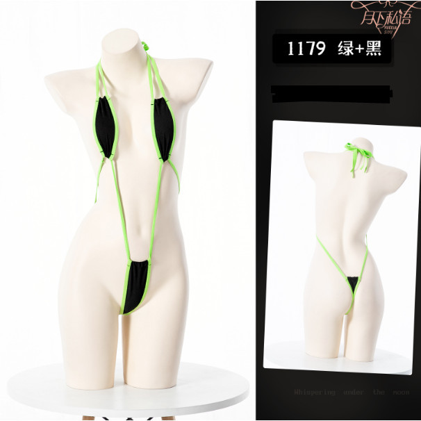Nongkaww2549 พร้อมส่ง จากไทย ชุด บอดี้สูทผ้า SEXY #1113
