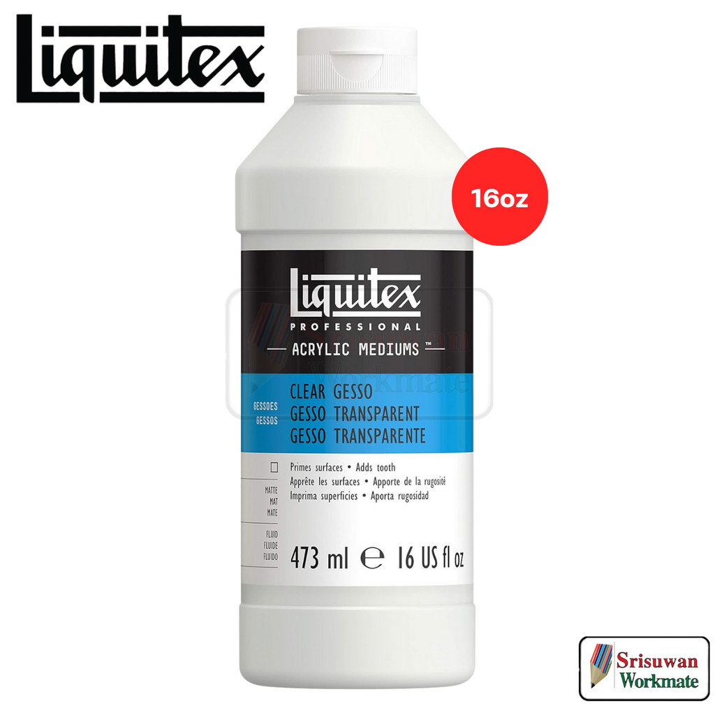 Liquitex Clear Gesso เจสโซ่ สีใส มืออาชีพ อาร์ทติสเกรด