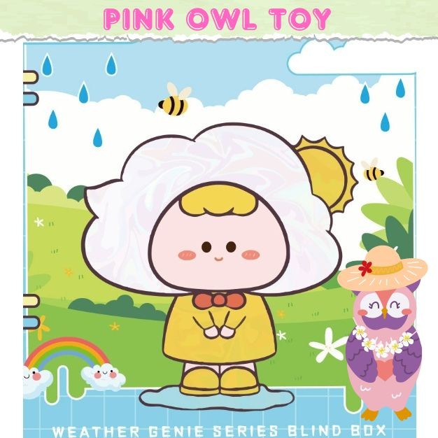 ราคาพิเศษ🔥กล่องสุ่ม Weather GENIE น้องจีนีส์ สภาวะอากาศ ยกกล่อง🎁ลุ้นซีเครท⭐