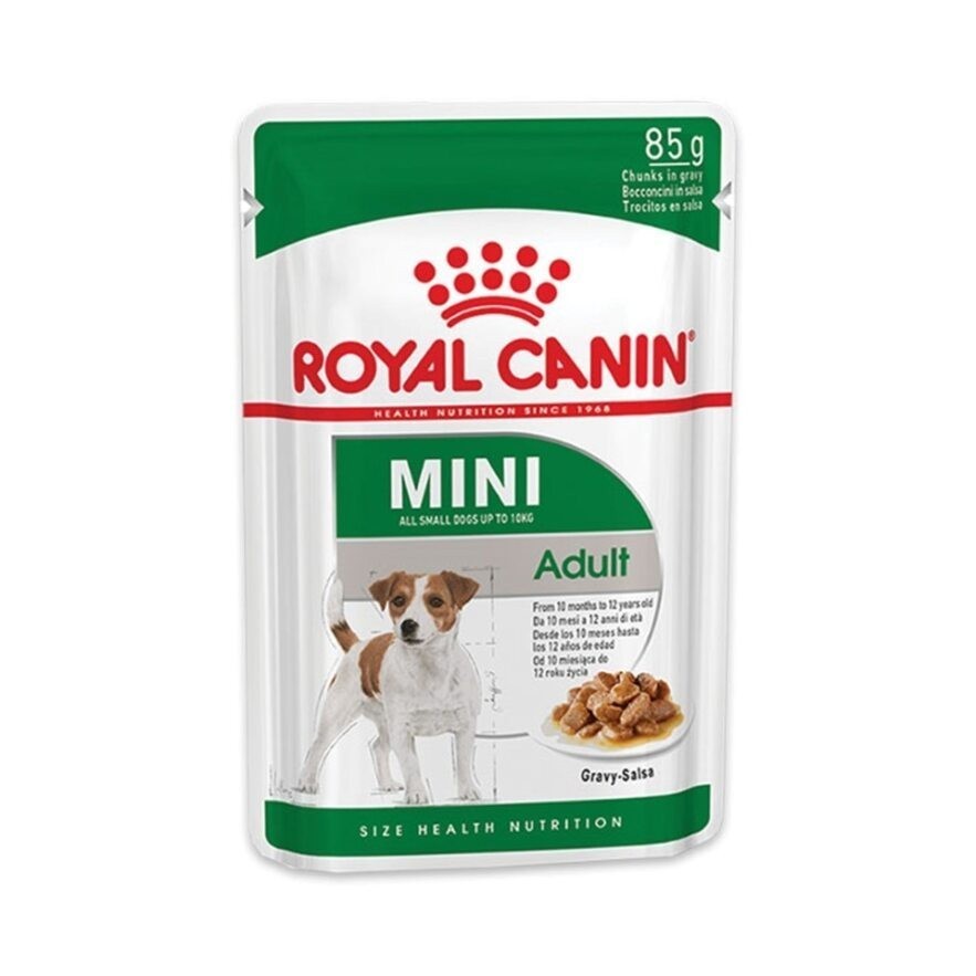 [สินค้าของแถม] Royal Canin โรยัล คานิน อาหารเปียกสุนัข คละสูตร