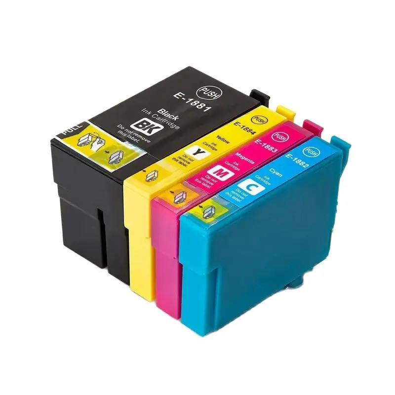 T1881 T1882 T1883 T1884 Premium Color Compatible Inkjet Ink Cartridge for Epson WorkForce WF-7111/36