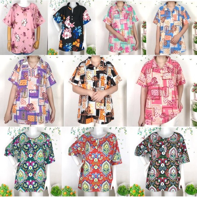 เสื้อสาวอวบ[อก44นิ้ว]ผ้าไหมอิตาลี่มีของพร้อมส่งเลย ถูกส่งเร็วส่งไวมาก