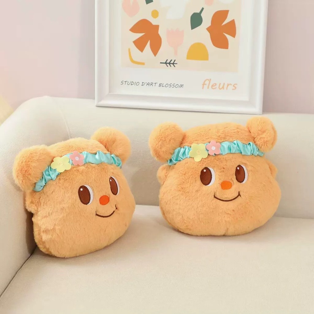 หมอนรัดเบาะและสายหุ้มเบลท์ Butter Bear