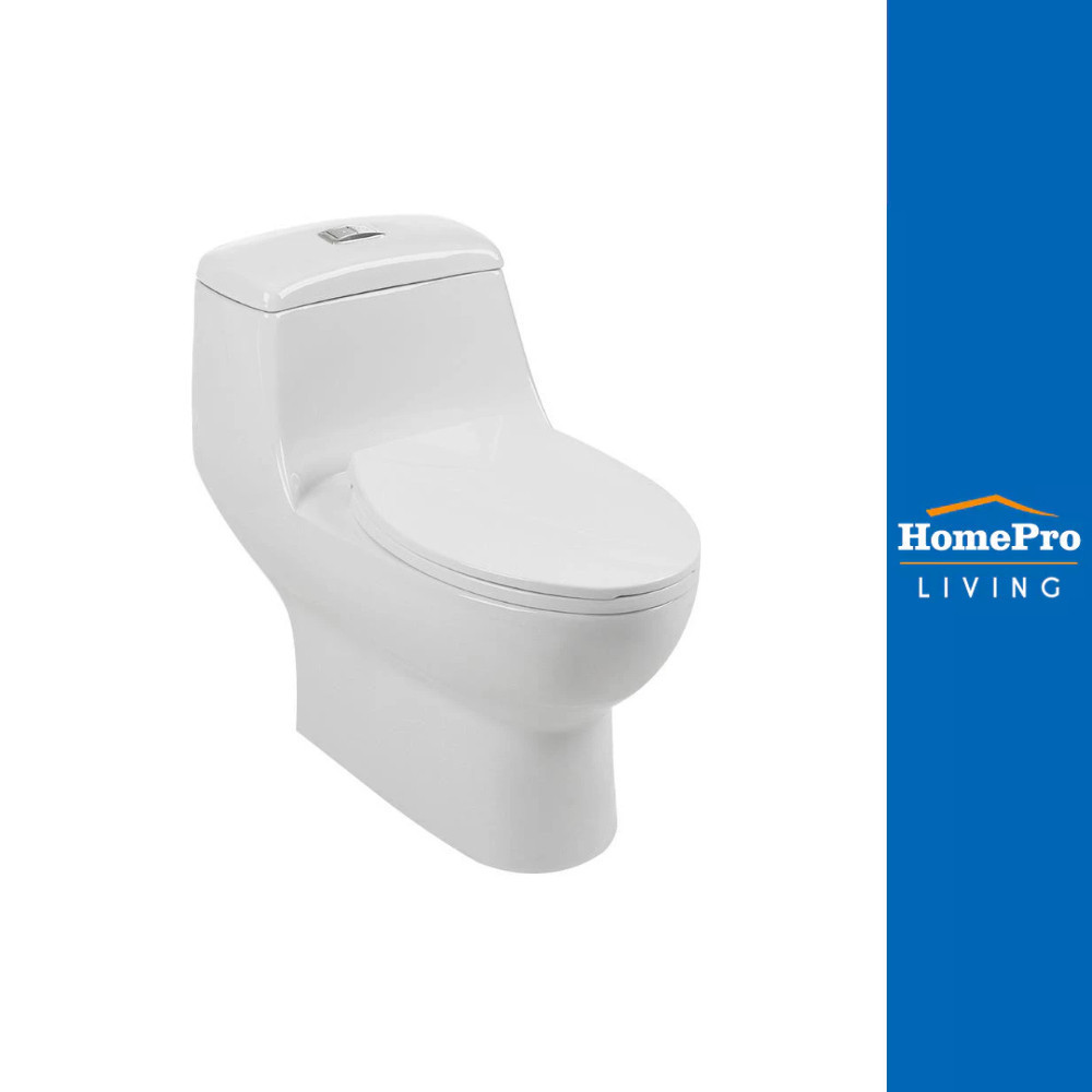 [สินค้าไม่รวมติดตั้ง] HomePro สุขภัณฑ์ 1 ชิ้น MOYA 386 3/6L สีขาว (HTD) แบรนด์ MOYA