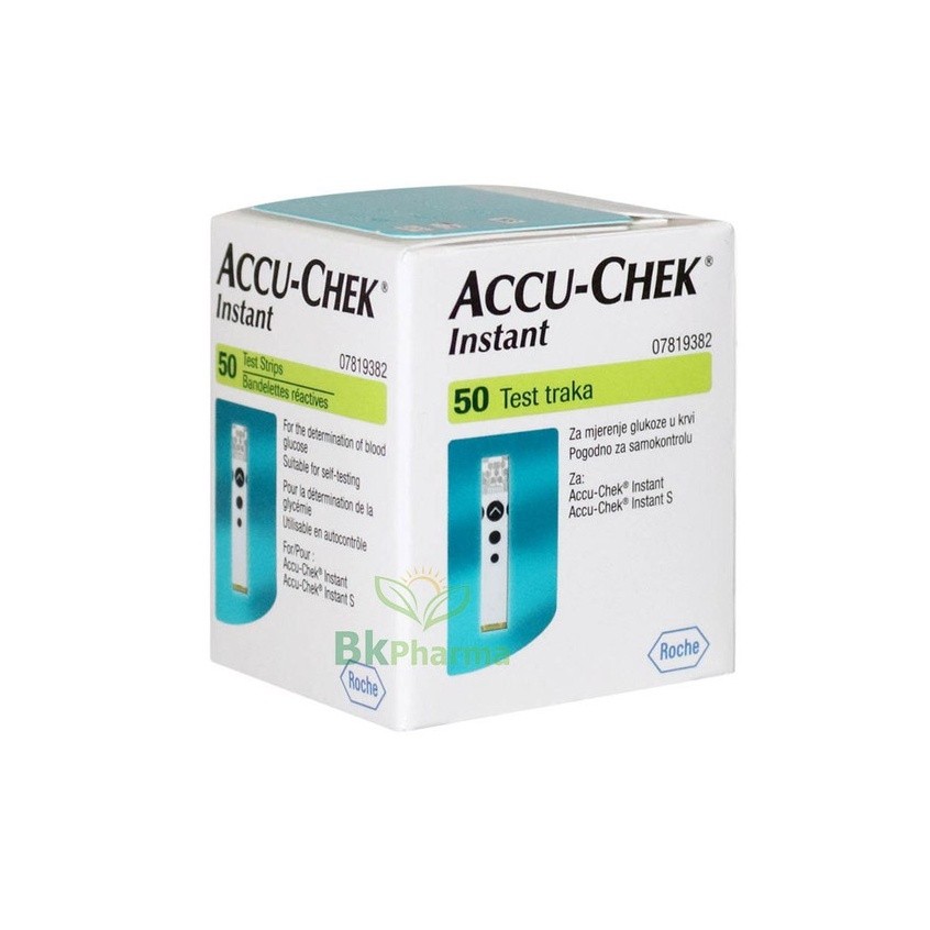 แผ่นตรวจน้ำตาล Accu-Chek Test Strip (50ชิ้น/กล่อง) [1 กล่อง] Accuchek แอคคิว-เช็ค Guide Active Instant ตรวจเบาหวาน - รูปที่ 2