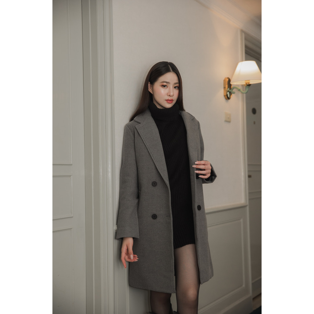 Croissant woolcoat  ✨🧥 ( ครัวซองต์ ) เสื้อโค้ทกันหนาว ทรงสวยมาก*