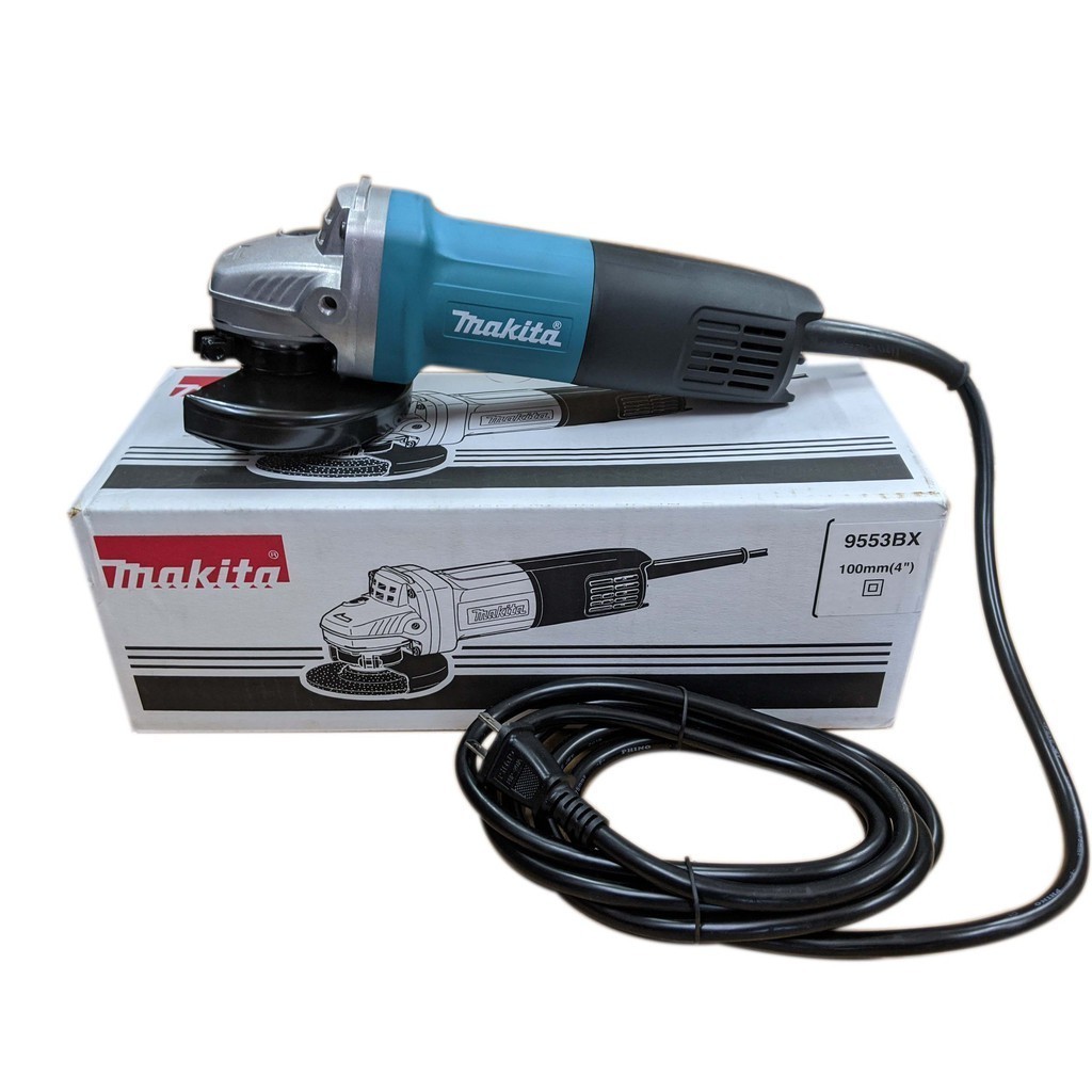 MAKITA รุ่น 9553BX เครื่องเจียร เจียรมือ ลูกหมู 4" (100mm)