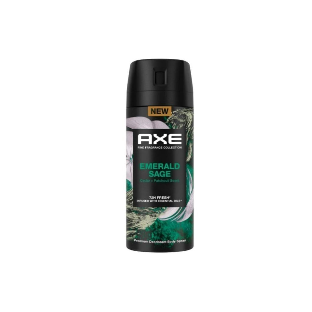 Axe Spray Emerald Sage 135ML แอ็กซ์ สเปรย์ระงับกลิ่นกาย เอเมอรัล 135ML