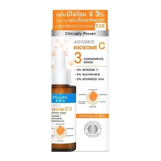 MizuMi Advance Niosome C Concentrate Serum 30ml มิซึมิ แอดวานซ์ ไนโอโซม ซี คอนเซนเทรท เซรั่ม 30 มล.