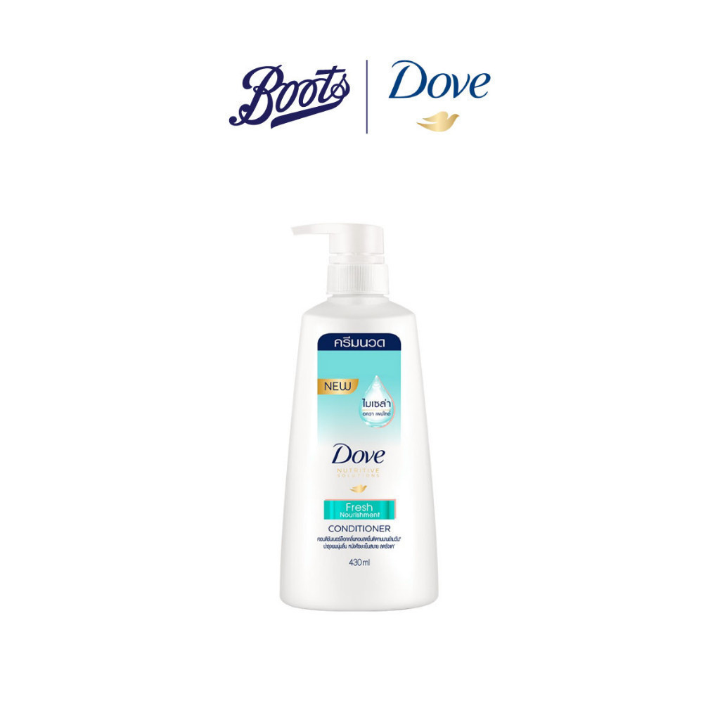 Dove โดฟ นูทริทีฟ โซลูชั่น เฟรช นูริชเม้นท์ ครีมนวด 430 มล