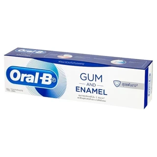 Oral-B ออรัล-บี กัม แอนด์ อินาเมล ไวท์เทนนิ่ง ยาสีฟัน สูตรฟันขาว 90 ก.