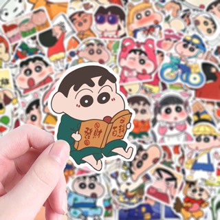 ◑✙☌สติ๊กเกอร์เครยอนชินจังน่ารัก 160 ชิ้น เคสโทรศัพท์มือถือลายการ์ตูนสุดน่ารัก ipd ตกแต่งส่วนบุคคลสติกเกอร์กันน้ำ