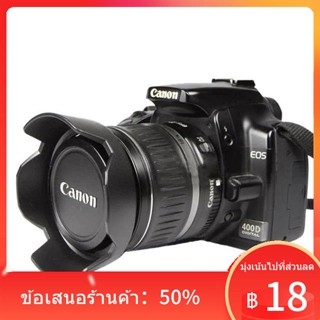 ◐✎Hongliang EW-60CII Canon 600D 500D 550D 650D 18-55 58 มม. เลนส์ฮูด