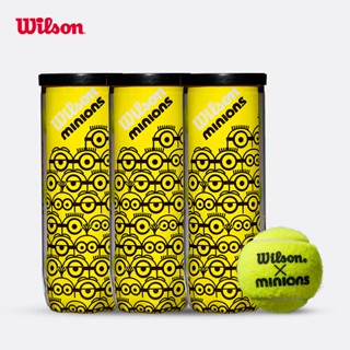 ☍Wilson Wilson Little Yellow Man Tennis Joint Training Competition กระป๋องกาวเทนนิส 3 แคปซูล WR8202401