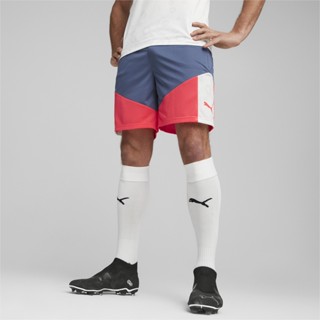 PUMA FOOTBALL - กางเกงฟุตบอลชาย individualCUP Football Shorts สีขาว - APP - 65848553