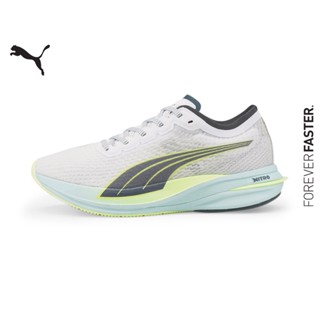 PUMA RUNNING - รองเท้าวิ่งผู้หญิง Deviate NITRO สีขาว - FTW - 19445311