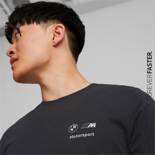 PUMA AUTO - เสื้อยืดผู้ชาย BMW M Motorsport Life สีดำ - APP - 53585801