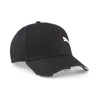 PUMA BASICS - หมวกแก๊ป PUMA Visor Cap สีดำ - ACC - 02487501