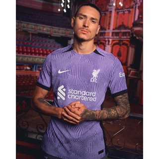 ชุดเเข่งทีมลิเวอร์พูล ชุดที่ 3 เกรดนักเตะ NIKE LIVERPOOL 2023/2024 THIRD PLAYER JERSEY - SPACE PURPLE/WHITE