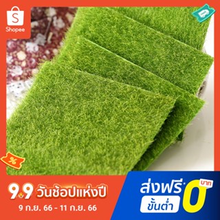 Pota แผ่นหญ้ามอสจําลอง DIY สําหรับตกแต่งผนัง สวน ภูมิทัศน์