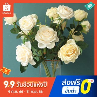 Pota ดอกกุหลาบประดิษฐ์ DIY สําหรับตกแต่งบ้าน สวน งานแต่งงาน 1 ชิ้น