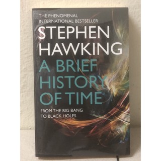 [กระดาษมีจุดเหลือง] STEPHEN HAWKING: A BRIEF HISTORY OF TIME / ปกอ่อน