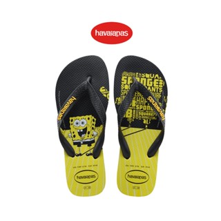 Havaianas รองเท้าแตะผู้ชาย Top SpongeBob Flip Flop  NEW GRAPHITE GREY รุ่น 41482980074GYXX  (รองเท้าแตะ รองเท้าแตะชาย)