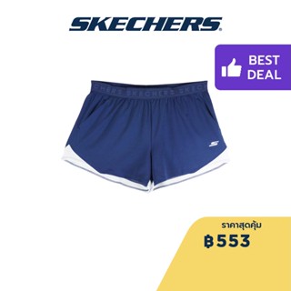 Skechers สเก็ตเชอร์ส กางเกงวิ่งขาสั้นผู้ชาย Men Running Shorts Apparel - SP22Q4W371-PRBL