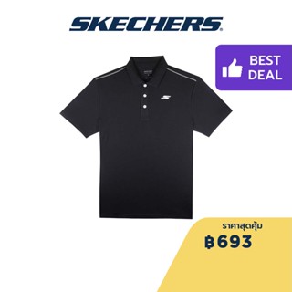 Skechers สเก็ตเชอร์ส เสื้อโปโลผู้ชาย Men Polo Apparel - SP22Q4M455-00GH