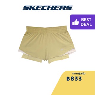 Skechers สเก็ตเชอร์ส กางเกงขาสั้นผู้หญิง Women Performance Running Shorts - SP22Q4W362-008D