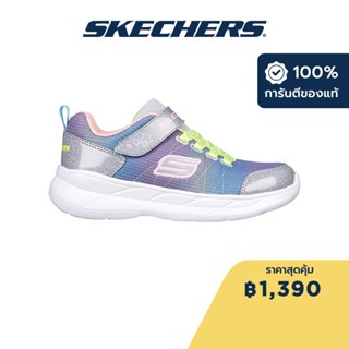 Skechers สเก็ตเชอร์ส รองเท้าเด็กผู้หญิง Girls Snap Sprints 2.0 Stars Away Shoes - 303518L-GYMT Lightweight, Machine Washable