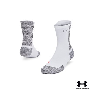 Under Armour Unisex UA ArmourDry™ Run Cushion Mid-Crew Socks