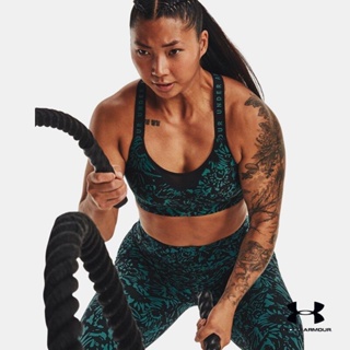 Under Armour Womens UA Infinity High Printed Sports Bra สปอร์ตบรา UA Infinity High Printed สำหรับผู้หญิง