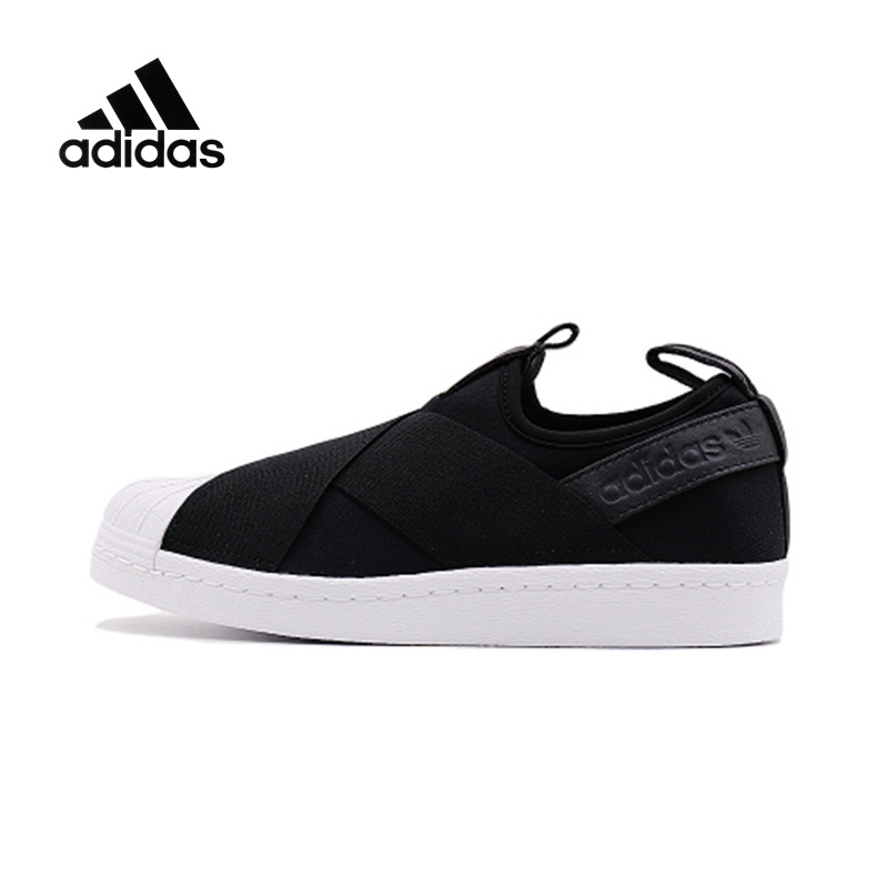 ♂☒Limited time promotion ADIDAS ORIGINALS SUPERSTAR SLIP-ON  Sneakers Skateboard Shoes S81337 WARRANTY 5 YEARS