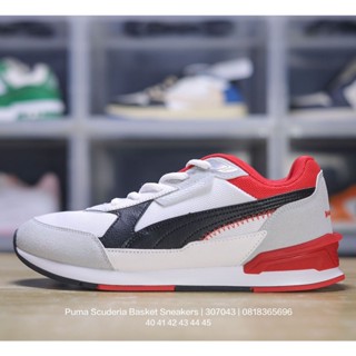 รองเท้าผ้าใบลําลอง รุ่น Ferrari x Puma Scuderia เข้ากับทุกการแต่งกาย สไตล์คลาสสิก