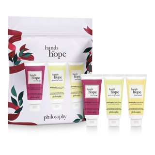 philosophy hands of hope hand cream set USD $33 Value - Gift Setโลชั่นบำรุงมือ ครีมบำรุงมือ ครีมทามือ