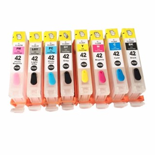 Cli-42 Refillable Ink Cartridge For Canon Cli42 Cli 42 Pixma Pro-100 100S Pro100