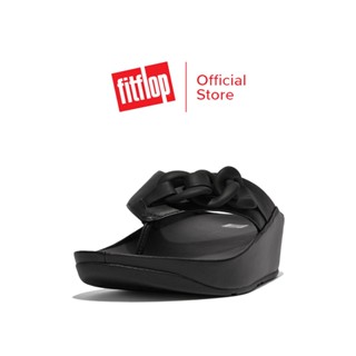 FITFLOP OPALLE LEATHER รองเท้าแตะแบบหูหนีบผู้หญิง รุ่น GA7-090 สี BLACK