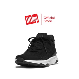 FITFLOP VITAMIN FFX KNIT รองเท้าผ้าใบผู้หญิง รุ่น GB7-231 สี BLACK MIX