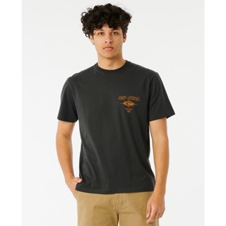 RIP CURL เสื้อยืด CTESS9 FADE OUT ICON TEE W23