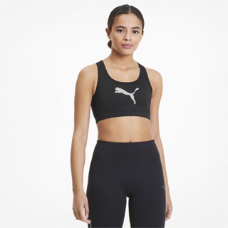 PUMA TRAINING - บราออกกำลังกาย 4Keeps Bra PM สีดำ - APP - 51891103