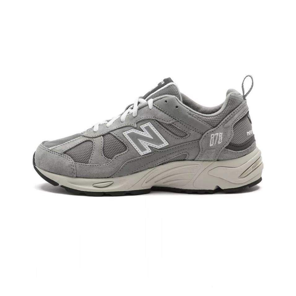100% authentic New Balance 878 gray sports shoes male vintage sport running shoes