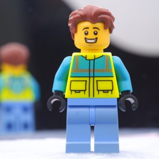 LEGO Paramedic Turquoise Safety Vest Town &amp; City