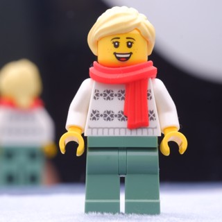 LEGO White Turtleneck Sweater Town &amp; City