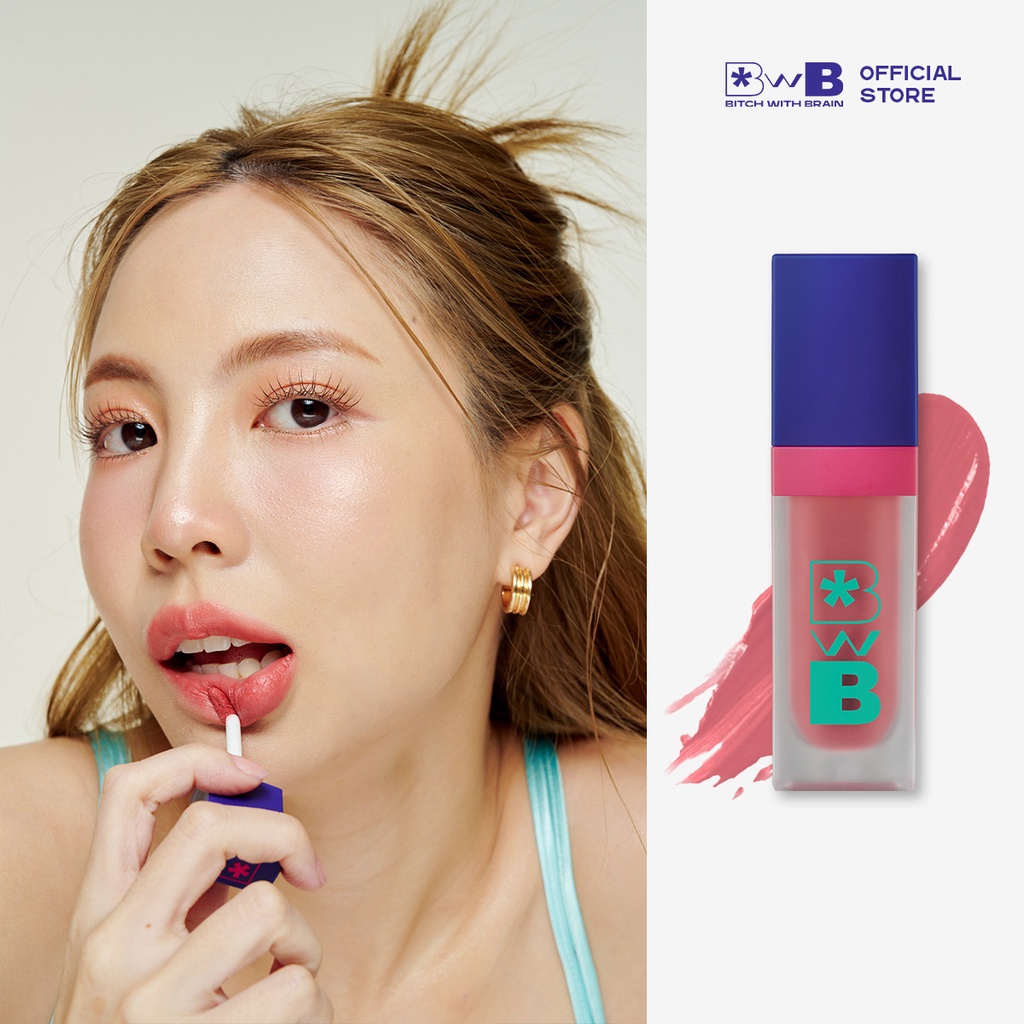 (ลิปแมตต์ชุ่มชื้น) BWB Friendly Matte Lip Cream