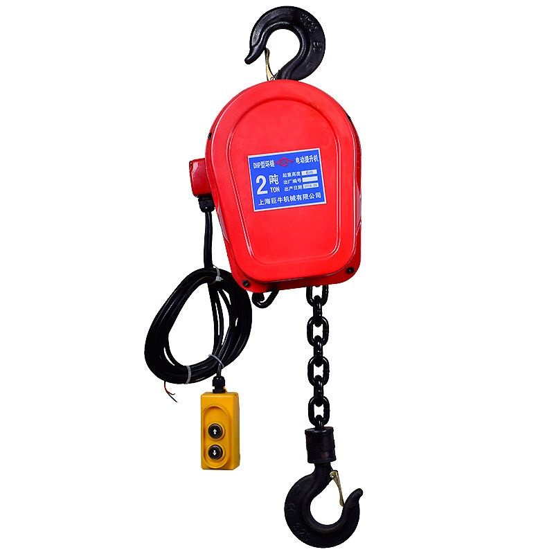 ✗☃☈โซ่ไฟฟ้า 220v รอกไฟฟ้ายก  รอกโซ่ไฟฟ้าในครัวเรือน 380v เริ่มต้น 2 ตัน