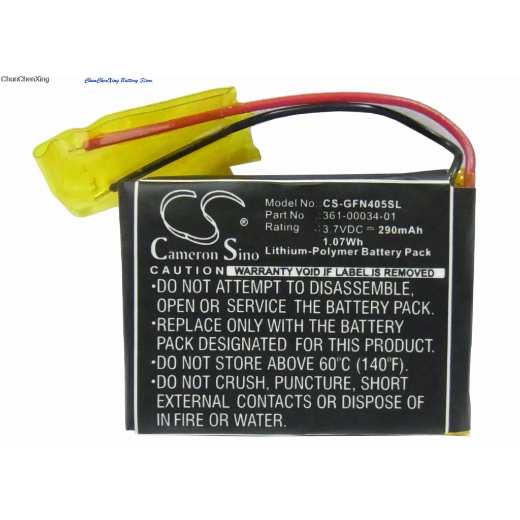 D9FU OrangeYu 290mAh Battery 361-00034-01 for Garmin Foretrex 401, Foretrex 405, Foretrex 405cx