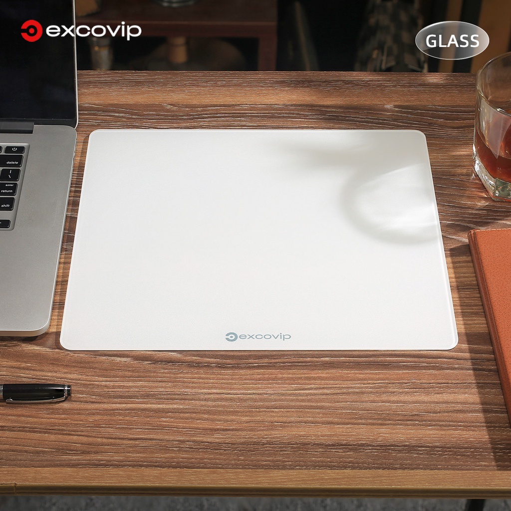 แผ่นรองเมาส์กระจกนิรภัย ตื่นเต้น มืออาชีพเล่นเกมกันน้ําป้องกันการเรืองแสงกันลื่นการเรียนรู้เกมสํานักงานสบายสีขาวคอมพิวเตอร์เดสก์ทอปแล็ปท็อ - รูปที่ 6